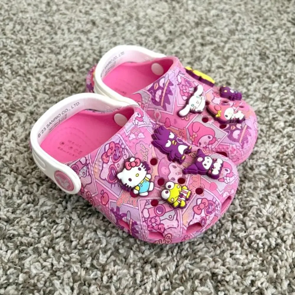 Size 6 / Toddler Girl Hello Kitty Crocs